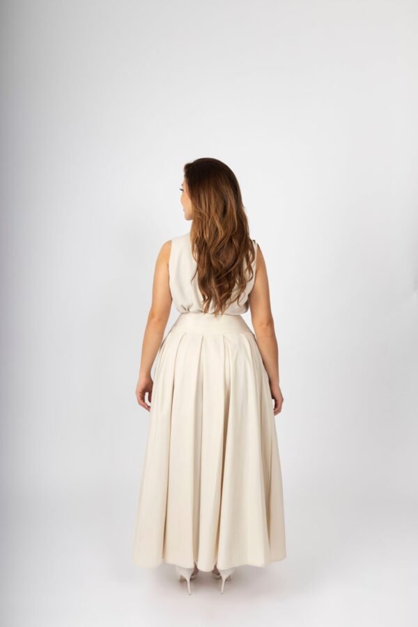 TAFTA Skirt - Beige - Image 3