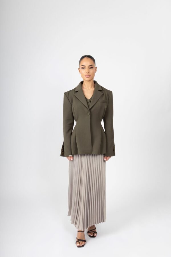 MIA Sea Fome Plisse Skirt - Image 4