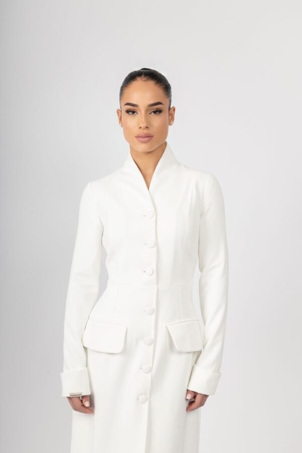 The OFFICE Dress - White - Image 3
