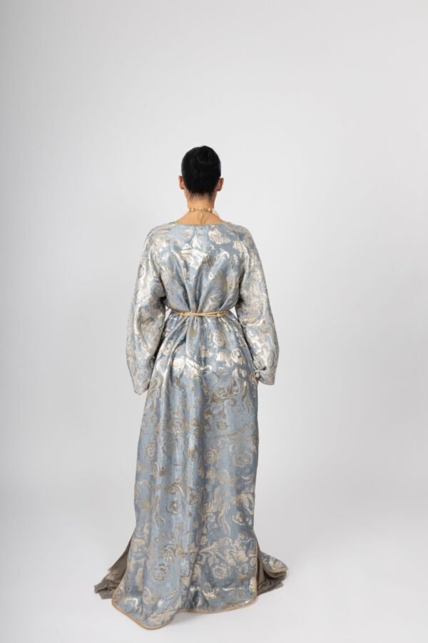 JOLIE BROCARD CAFTAN - Ash Blue - Image 2