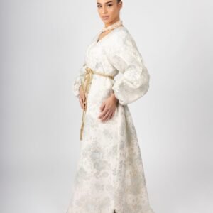 JOLIE BROCARD CAFTAN - Soft Blue