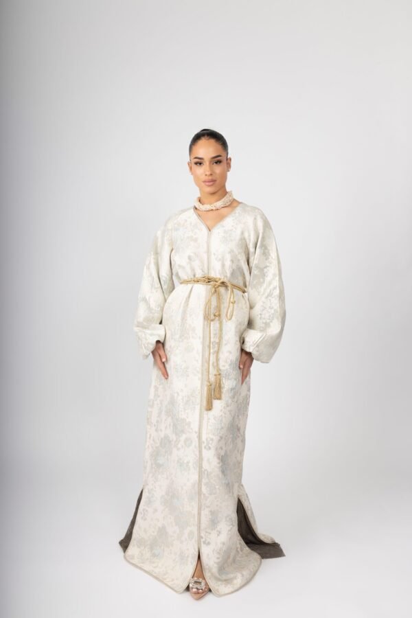 JOLIE BROCARD CAFTAN - Soft Blue - Image 2