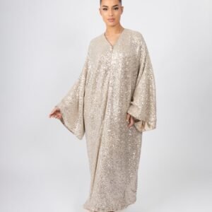 SEQUIN Dress - CHAMPAGNE - ONE SIZE