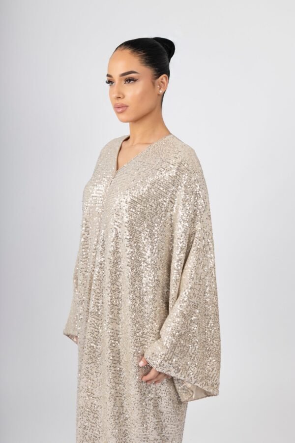 SEQUIN Dress - CHAMPAGNE - ONE SIZE - Image 2