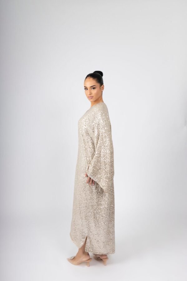 SEQUIN Dress - CHAMPAGNE - ONE SIZE - Image 3
