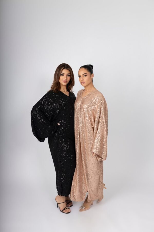 SEQUIN Dress - BLACK - ONE SIZE - Image 4