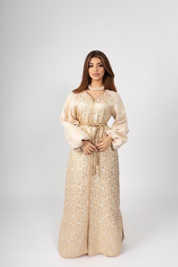 JOLIE BROCARD CAFTAN - Soft Rose