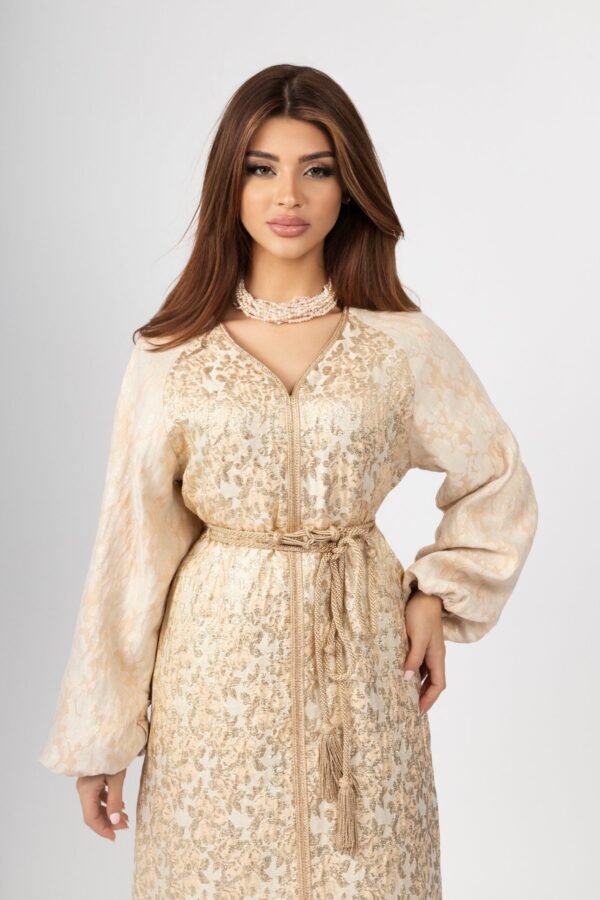 JOLIE BROCARD CAFTAN - Soft Rose - Image 2