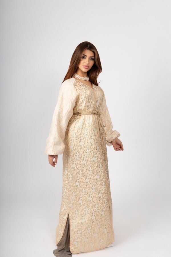 JOLIE BROCARD CAFTAN - Soft Rose - Image 3